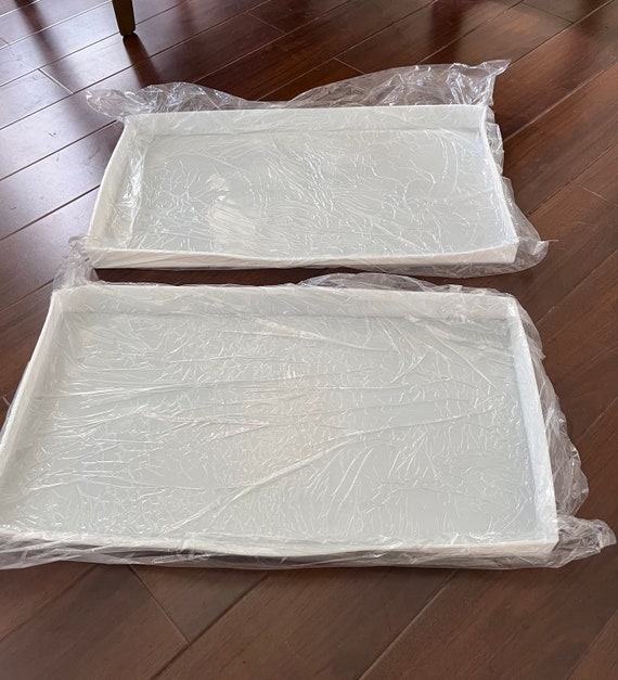 Reusable Silicone River Table Mold: Large Resin Tray Form (58*30*4cm)