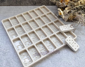 Domino Silicone mold  for resin chocolate mold