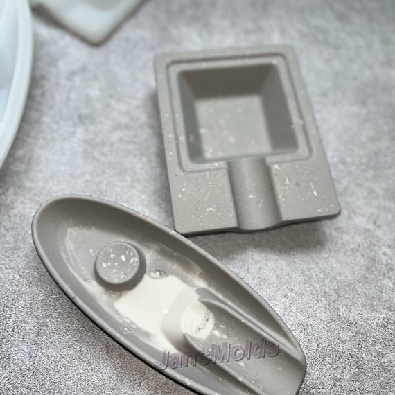 Cigar Ashtray Silicone Mold Cigarette Ashtray Mold for Epoxy Resin