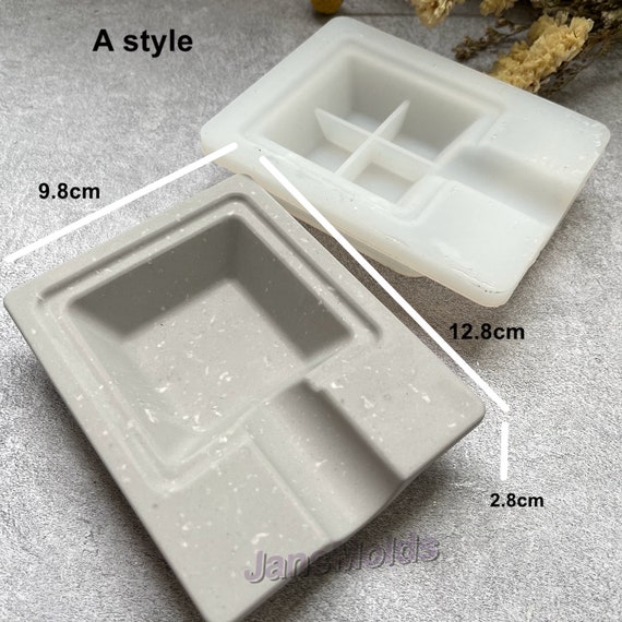 Cigar Ashtray Silicone Mold Cigarette Ashtray Mold for Epoxy Resin