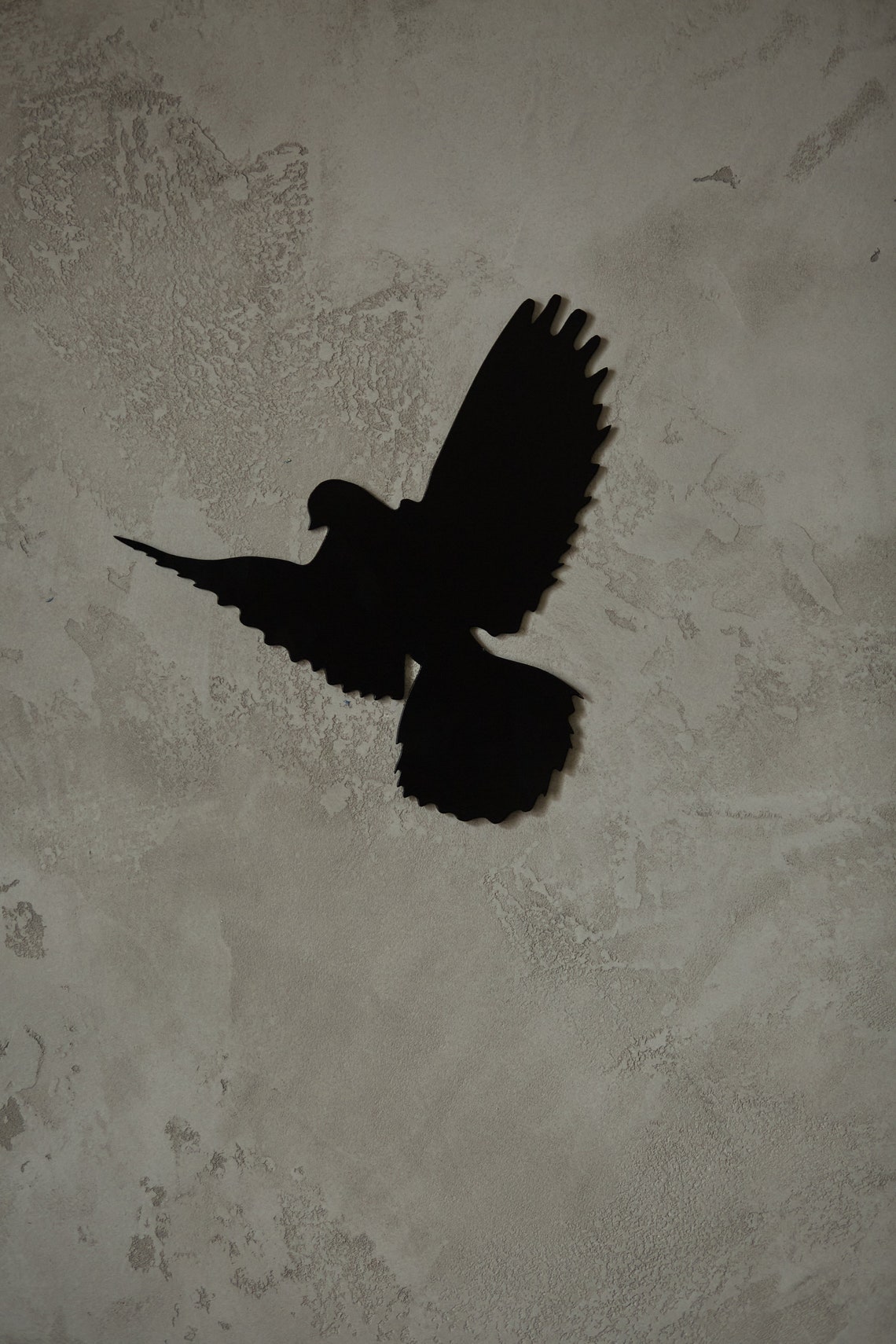 Metal Wall Decor Birds Wall Decor Black or White Metal Wall Etsy