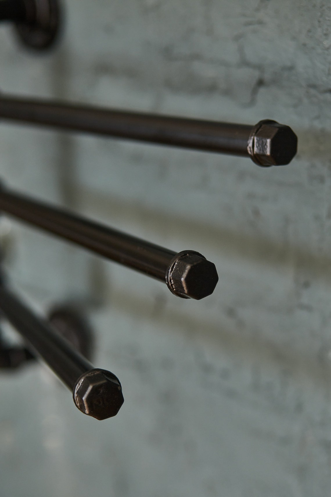 Metal Towel Rack Pipe Towel Rack Swivel Pipe Towel Rack Etsy