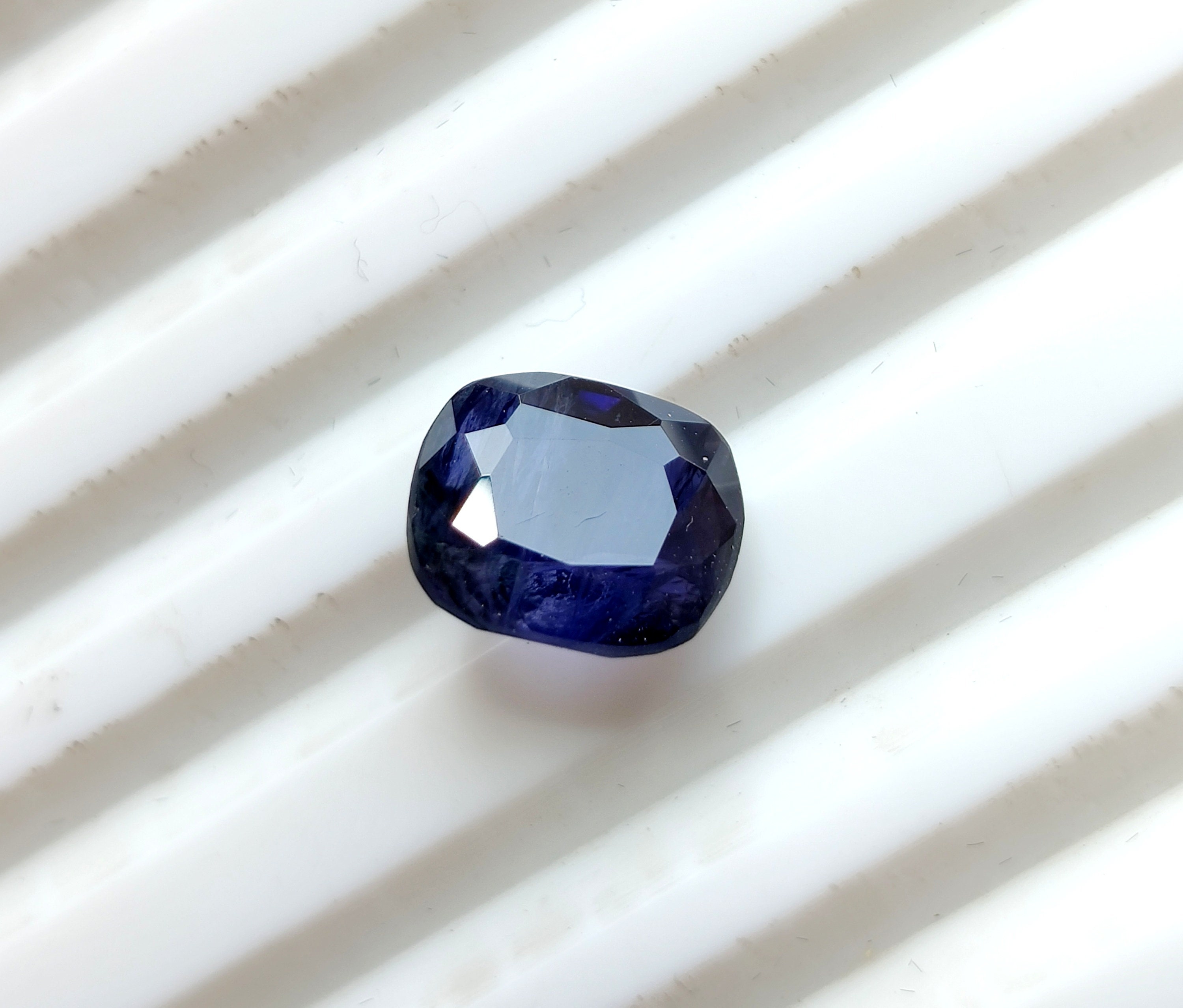 Loose Iolite Gemstone 3ct High Quality Natural Iolite Faceted Etsy UK