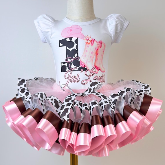 Pink Rodeo Birthday Outfit,Western Theme Party,Cowgirl Cake Smash Tutu Set