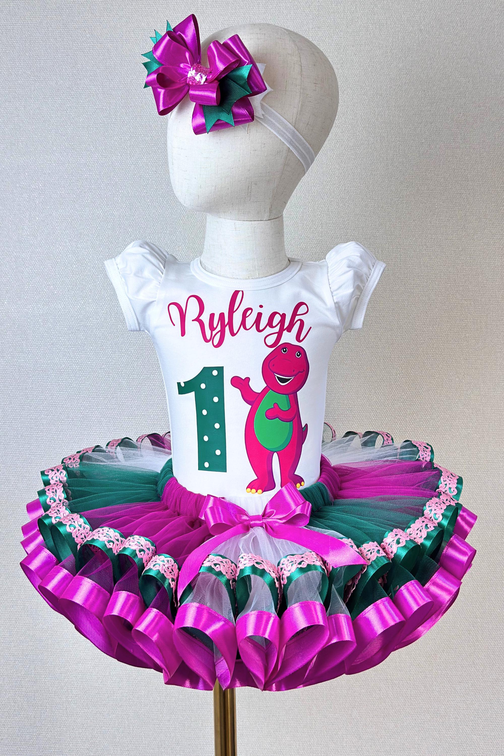 Barney Dress - Etsy