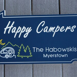 Pennsylvania Camper Sign - Camper