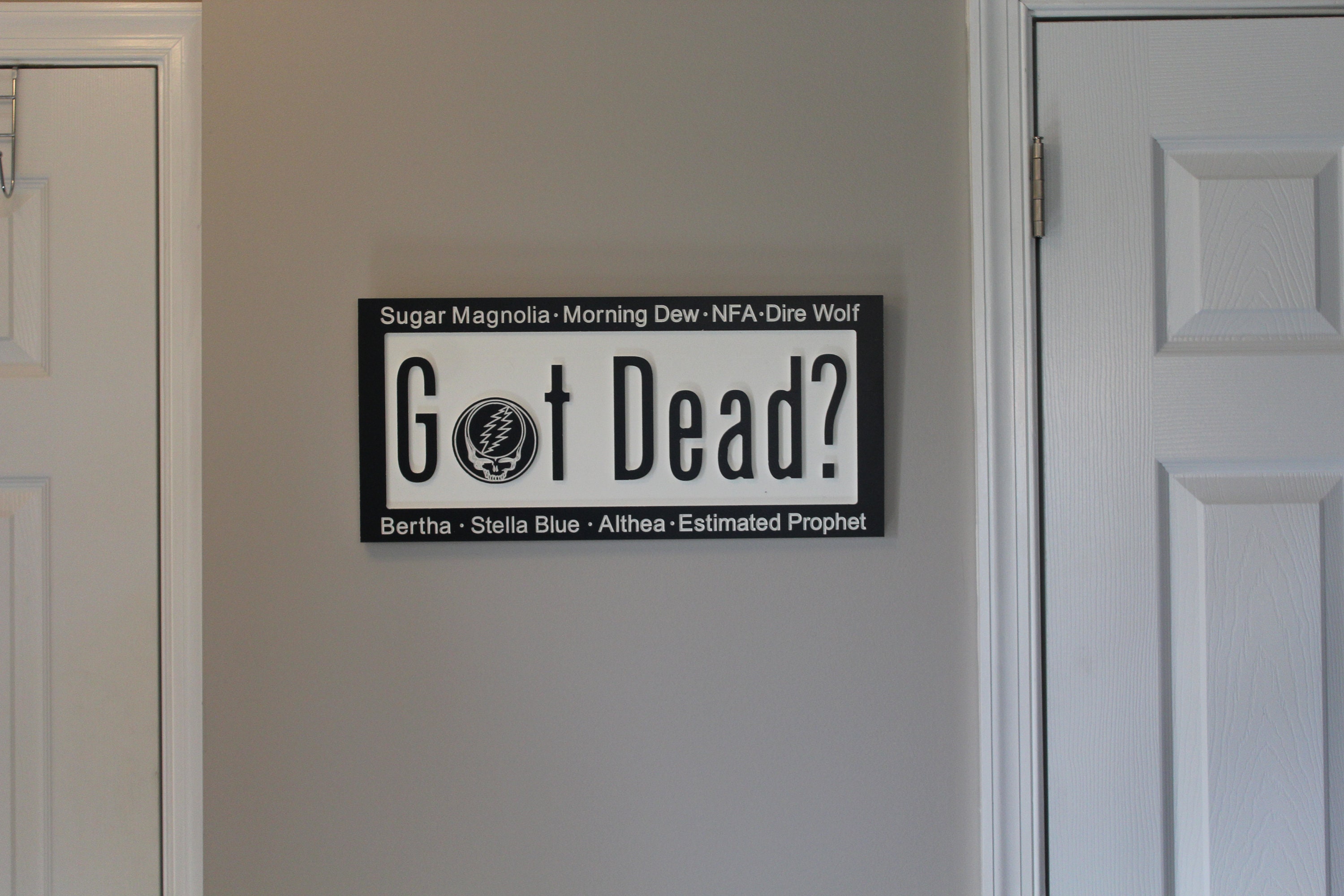 Got Dead? Grateful Dead Carved Sign - Etsy