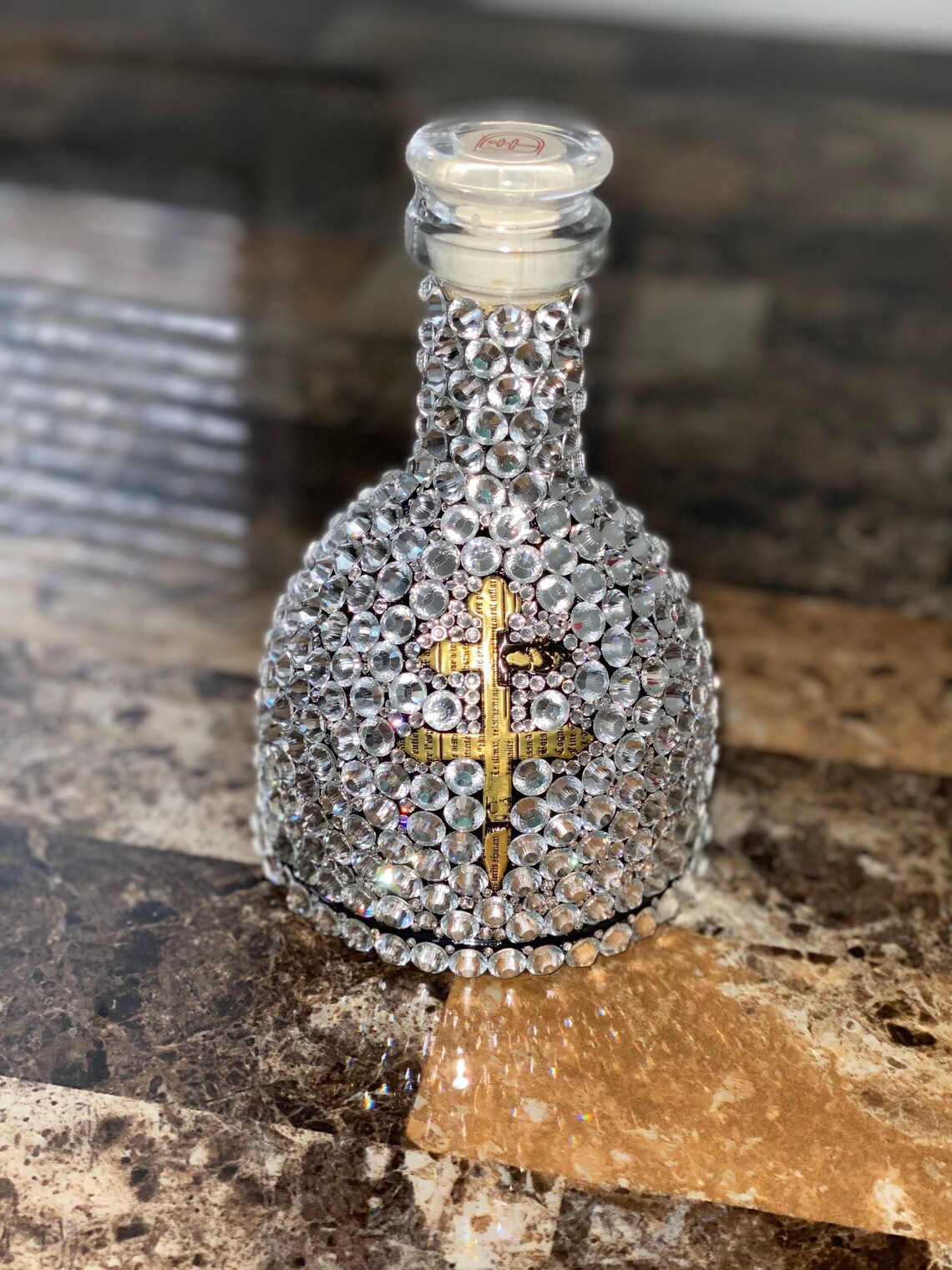 Blinged out Dusse Bottle Custom Dusse Bling Bottle Etsy