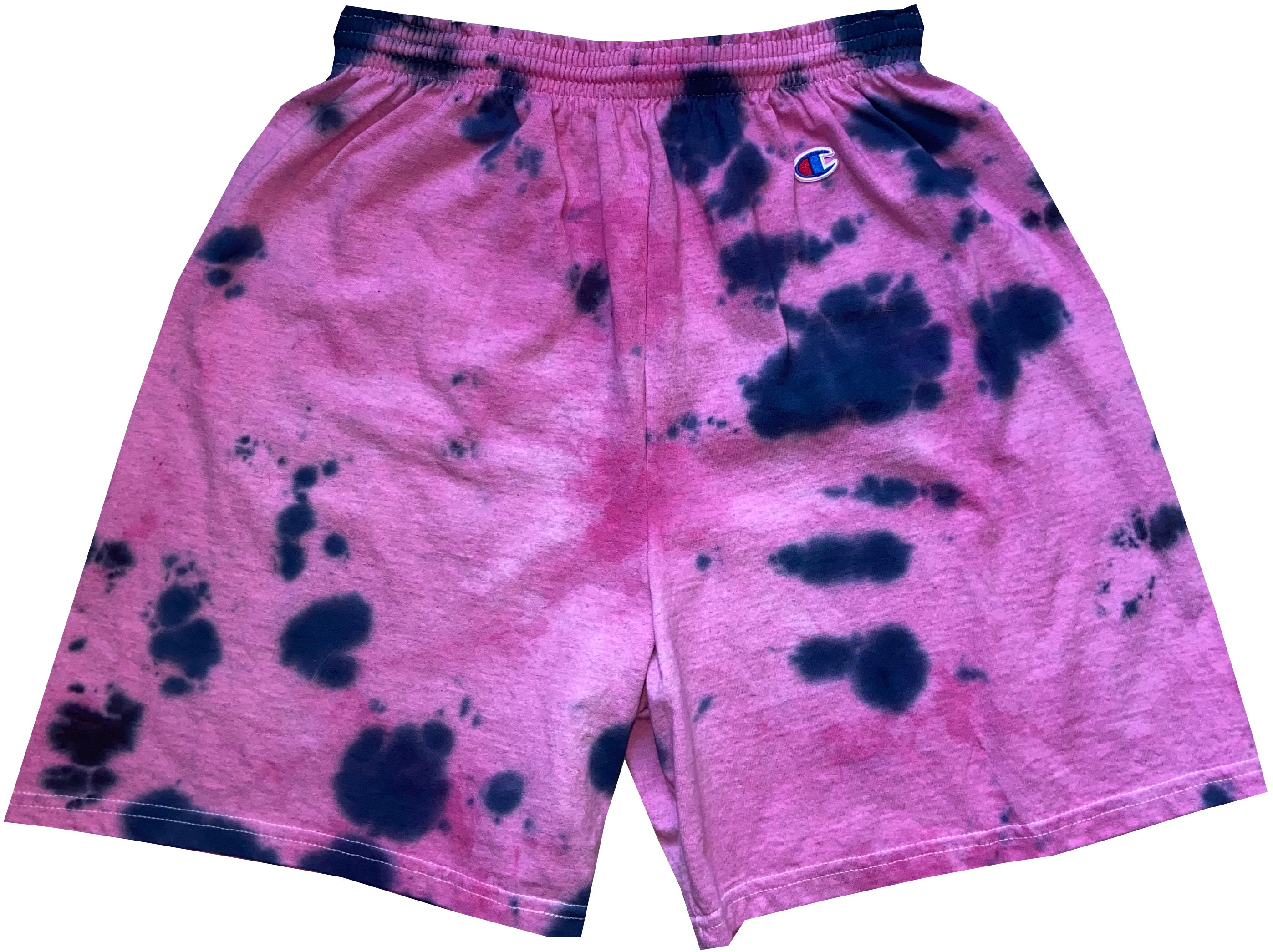 Pink \u0026 Black Crinkle Tie Dye Champion 