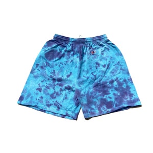 Sully Crinkle Tie Dye Champion Shorts / made to order custom sizing