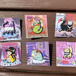 LOV Kitties Enamel Pins
