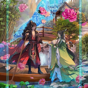 Chinese Demon & Teacher Poster