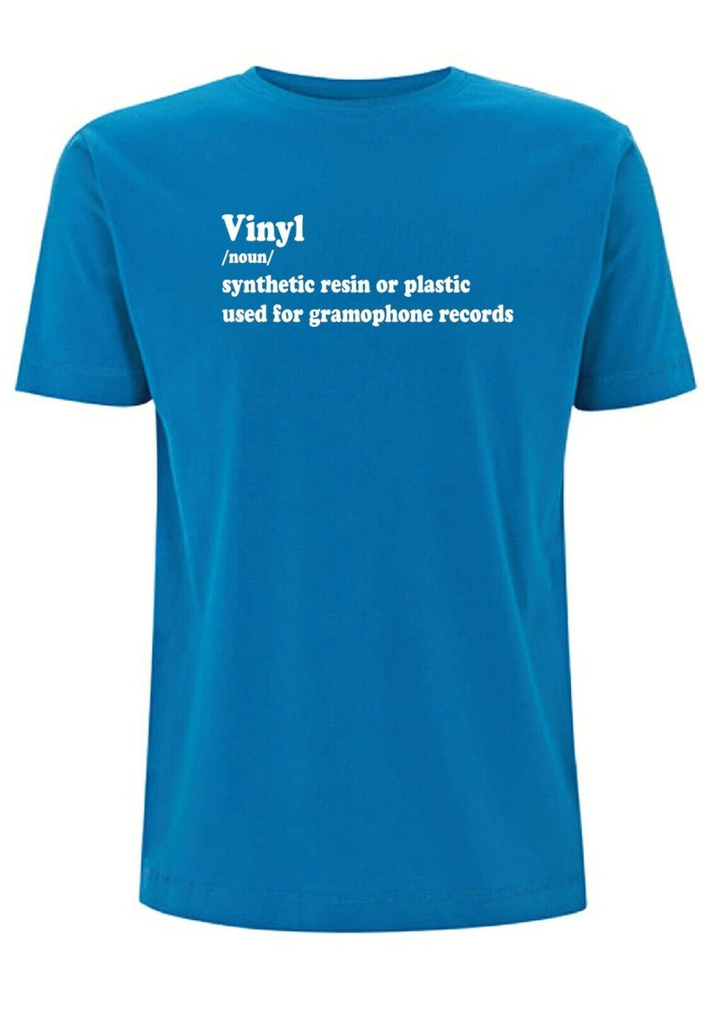 Vinyl Meaning T Shirt Mens Top Vinyl Record collectible music songs retro vintage song Dad Brother Gift for man Singer Band Musical Songs