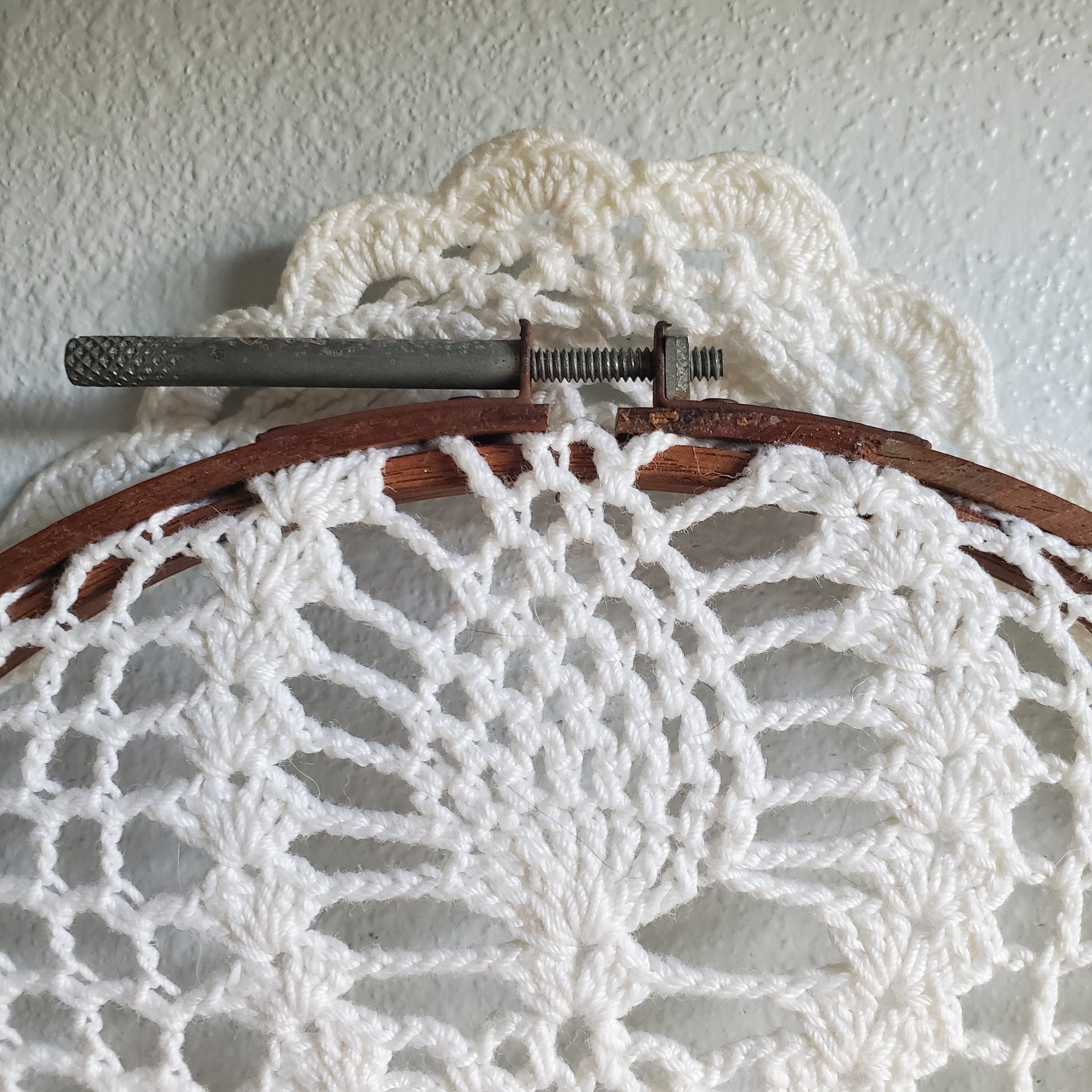 Vintage Doily Wall Decor Etsy