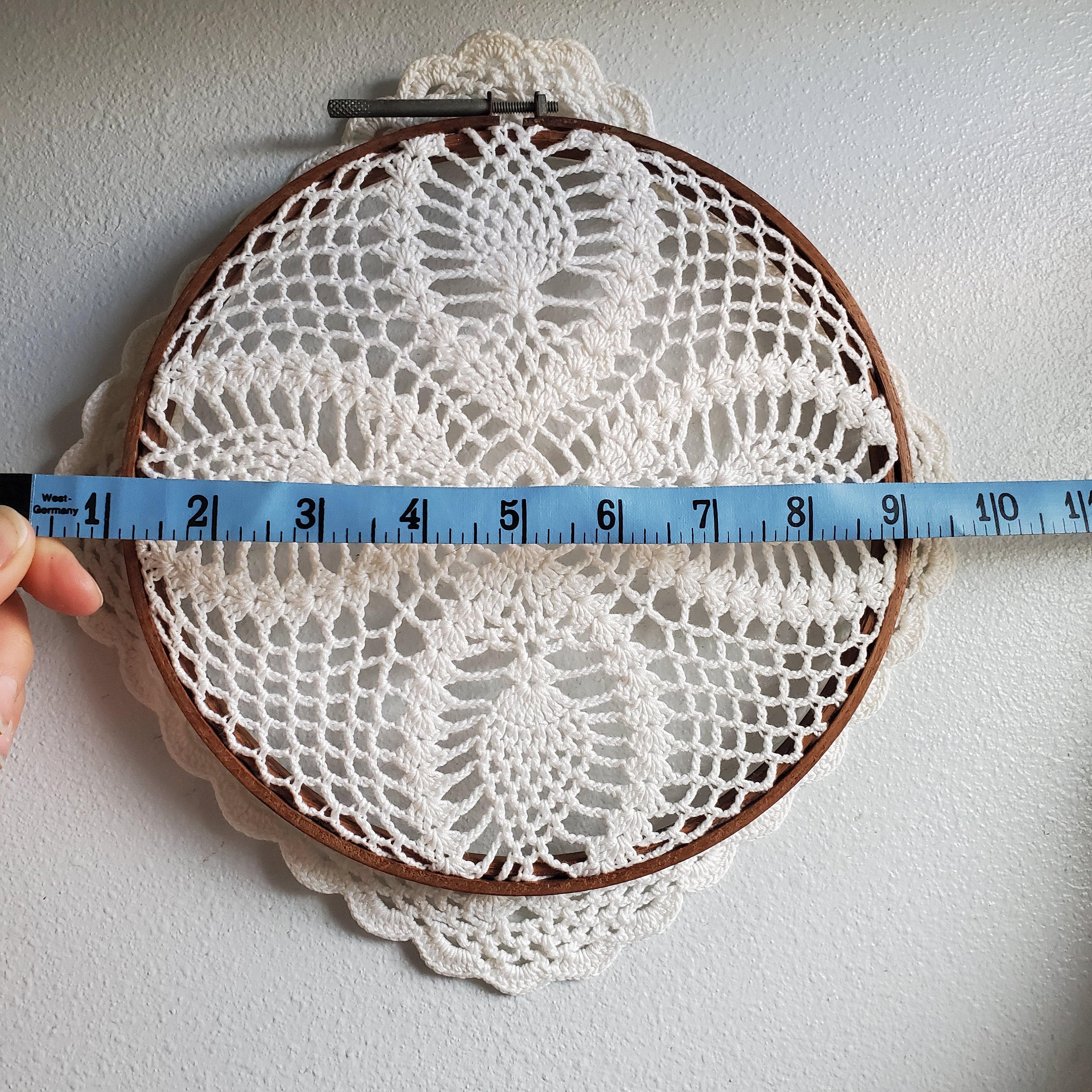 Vintage Doily Wall Decor Etsy