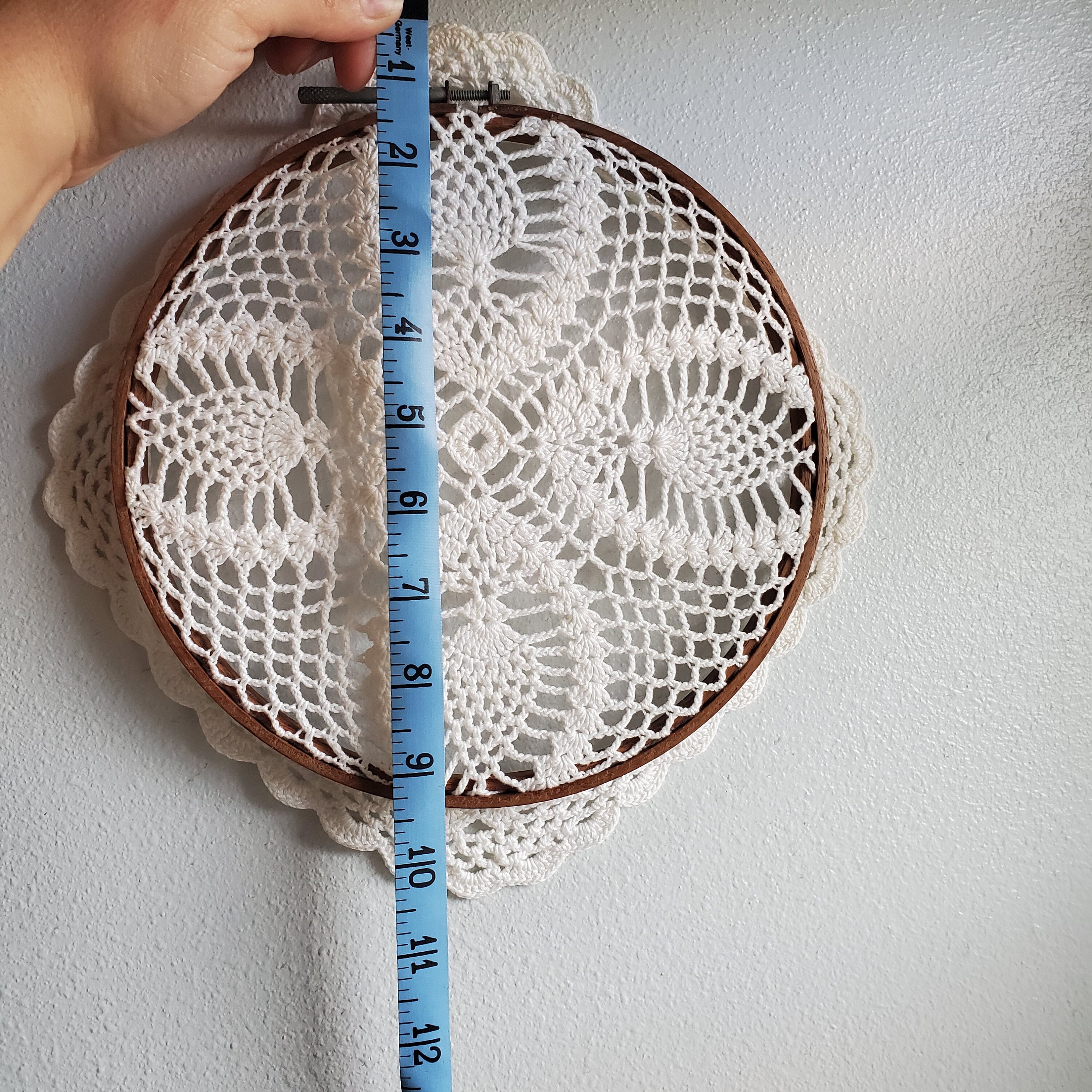 Vintage Doily Wall Decor Etsy