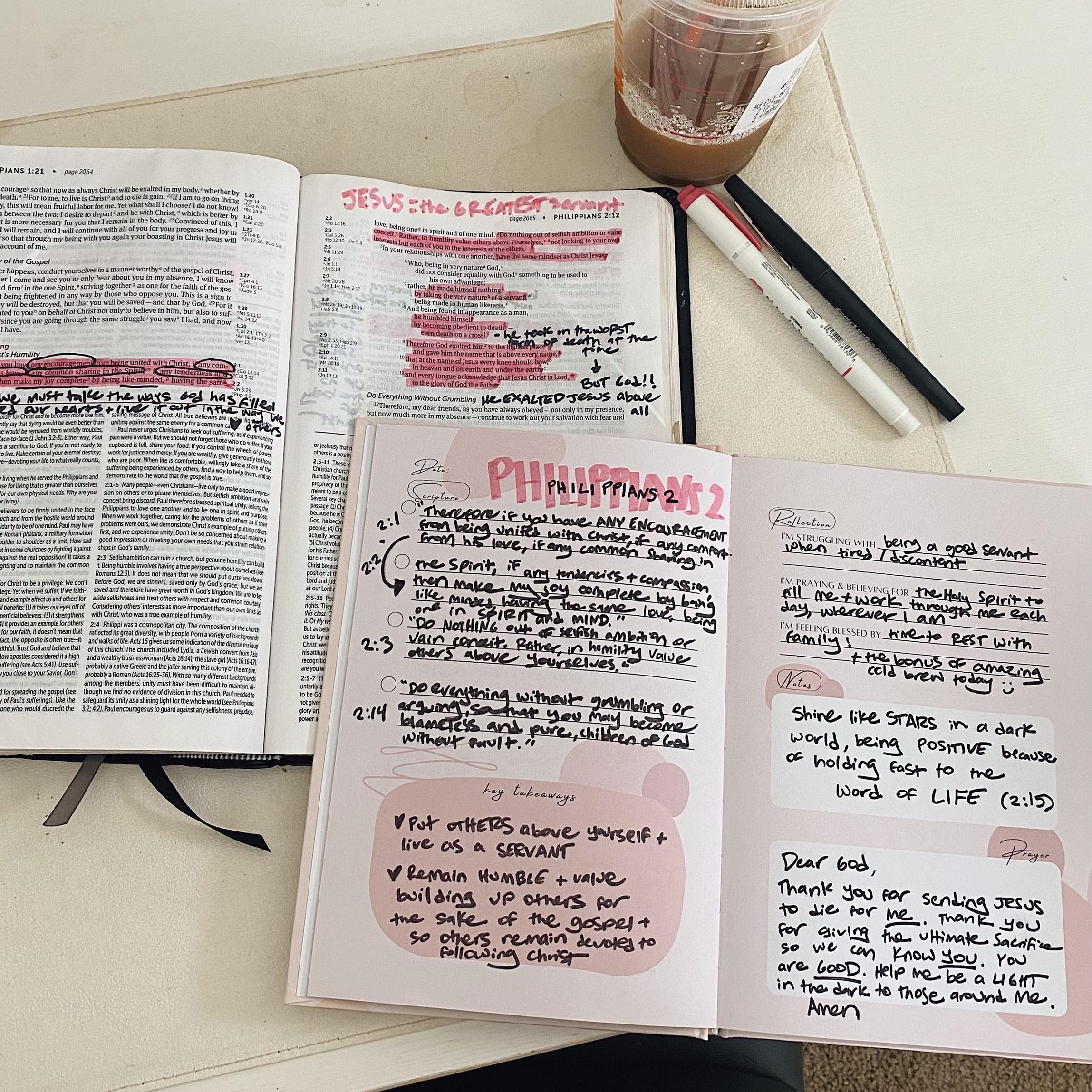 Christian Journal 2-pack: Church Notes and Devotional Notebooks - Etsy