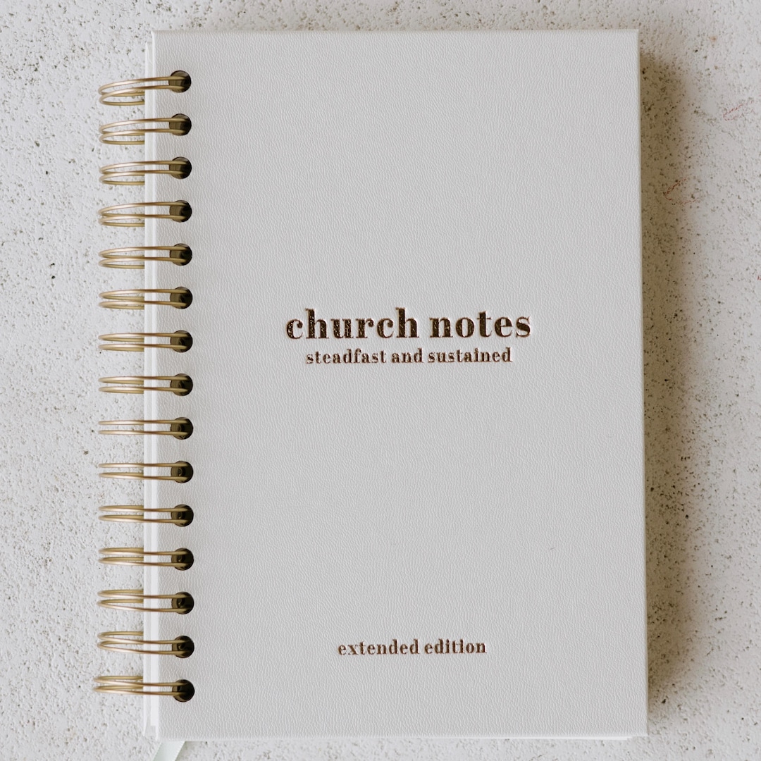 Church Notes Journal, Extended Edition - Spiral Bound Sermon & Podcast ...