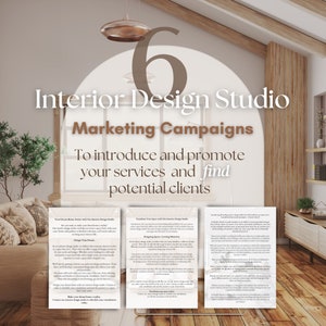 Interior Design Marketing Campaign Templates for Interior Designer ...