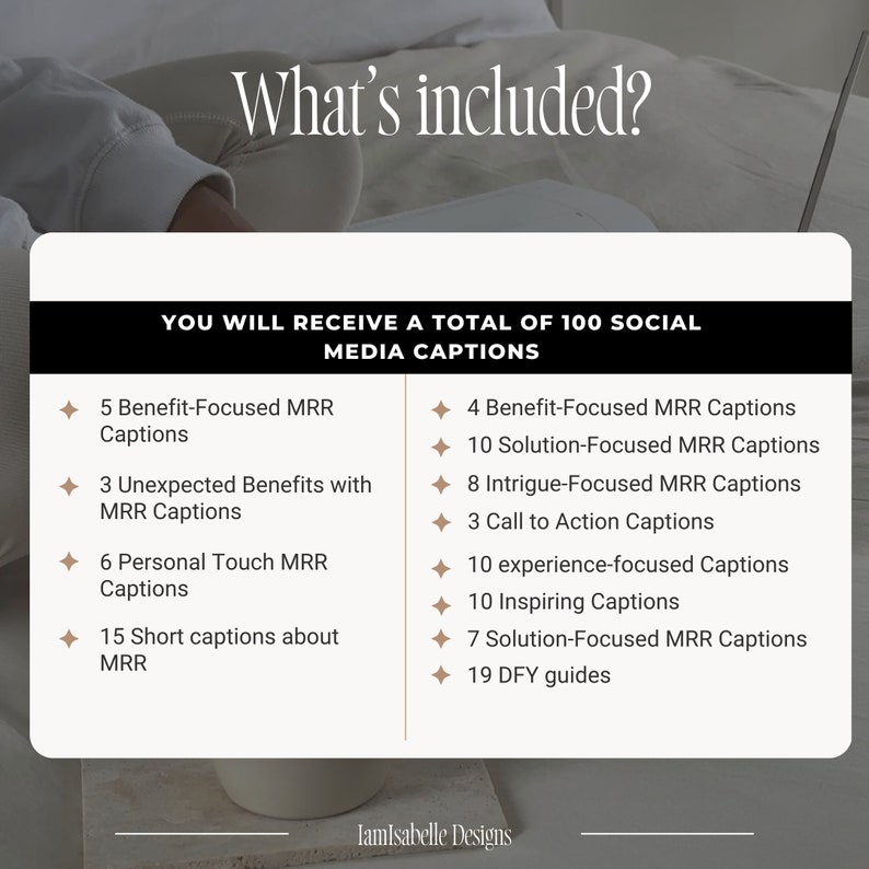 MRR Done for You Captions for Social Media Master Resell Rights ...