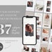 37 Manicure Instagram Story Templates. Instagram Engagement. Aesthetic Branding. Social Media Content. Beauty Brand Instagram 