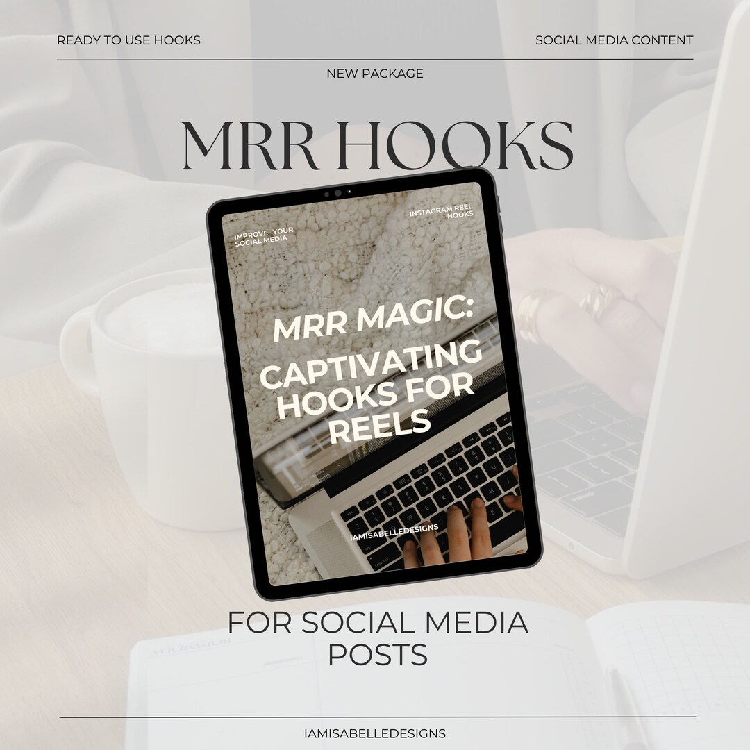 MMR Hooks for Instagram Reels MRR Content Done for You Hooks for Social ...