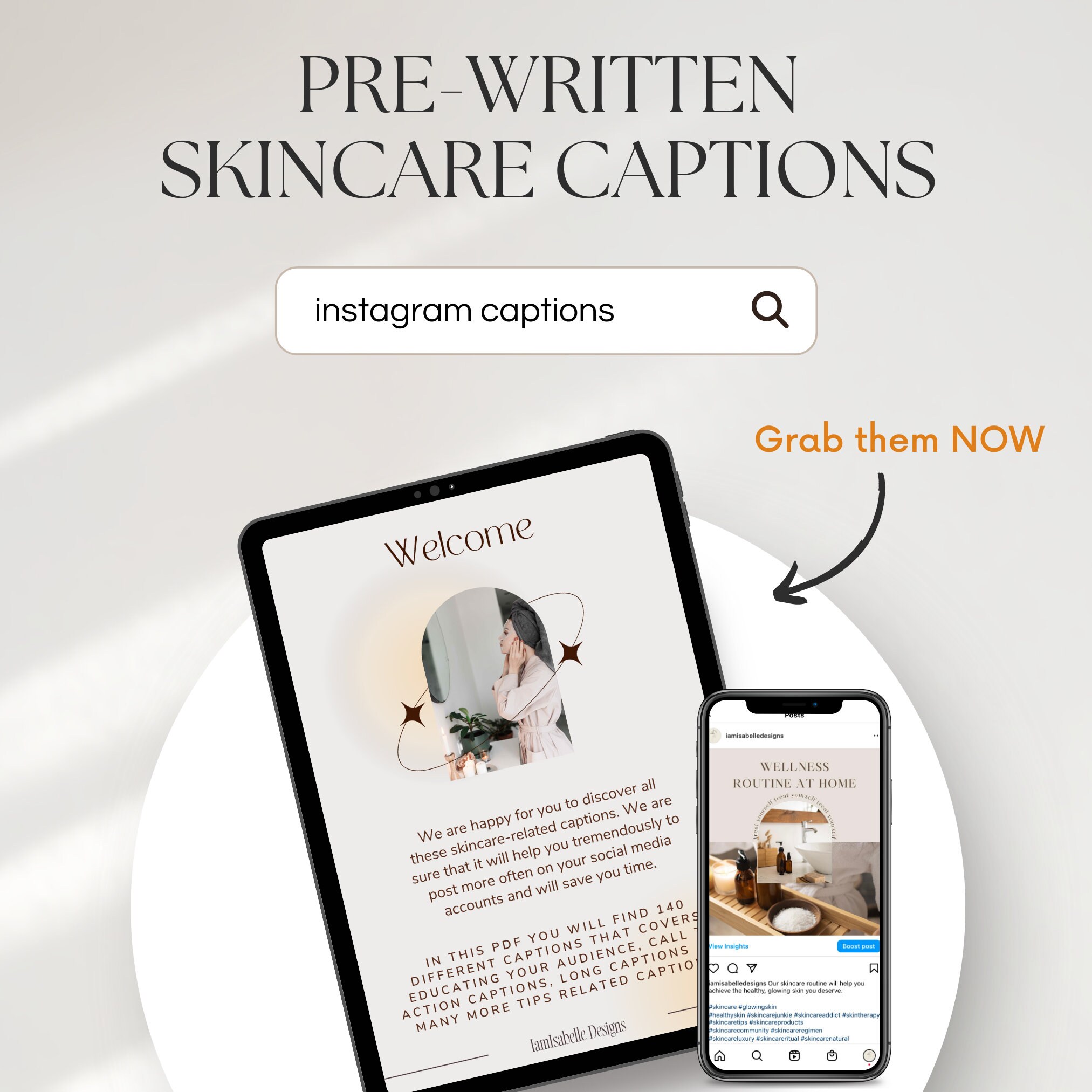 140 Skincare Captions Esthetician Social Media Content Etsy