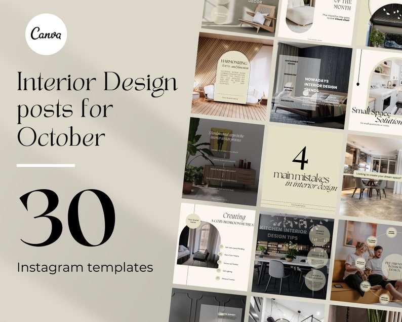Interior Design Templates Customizable Interior Designer Content ...