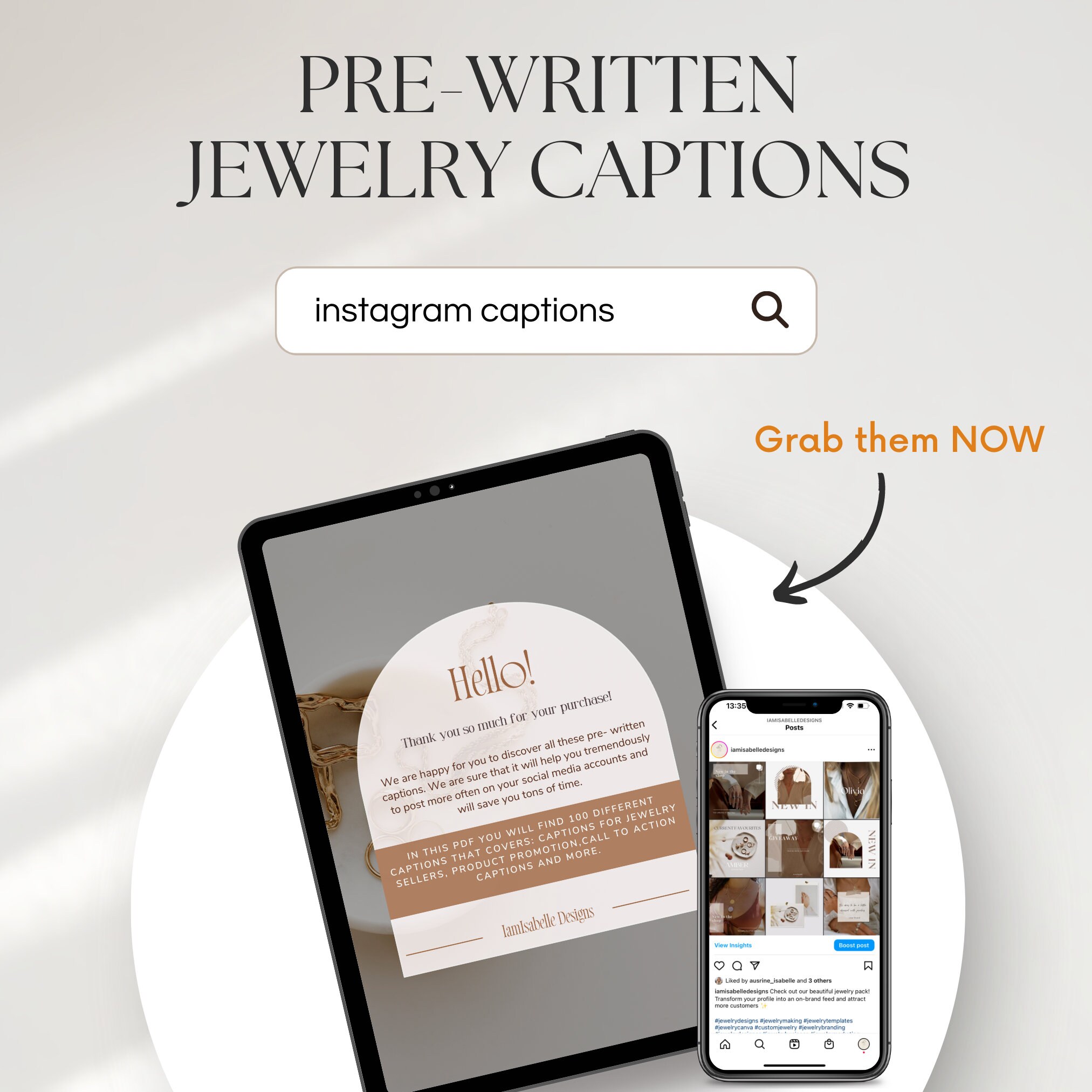 100 Jewelry Captions Jewelry Social Media Content Etsy