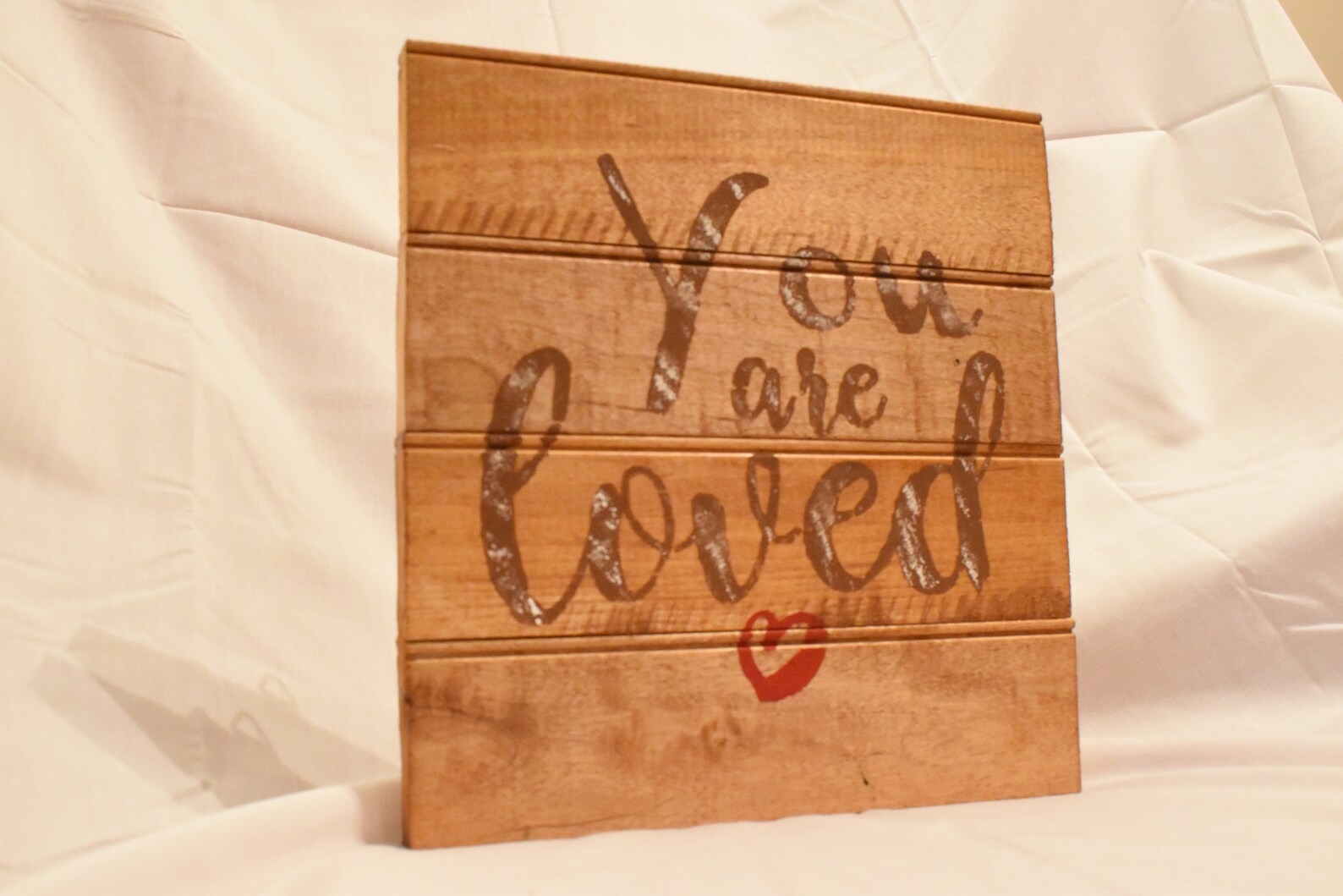 You Are Loved Wooden Sign Etsy