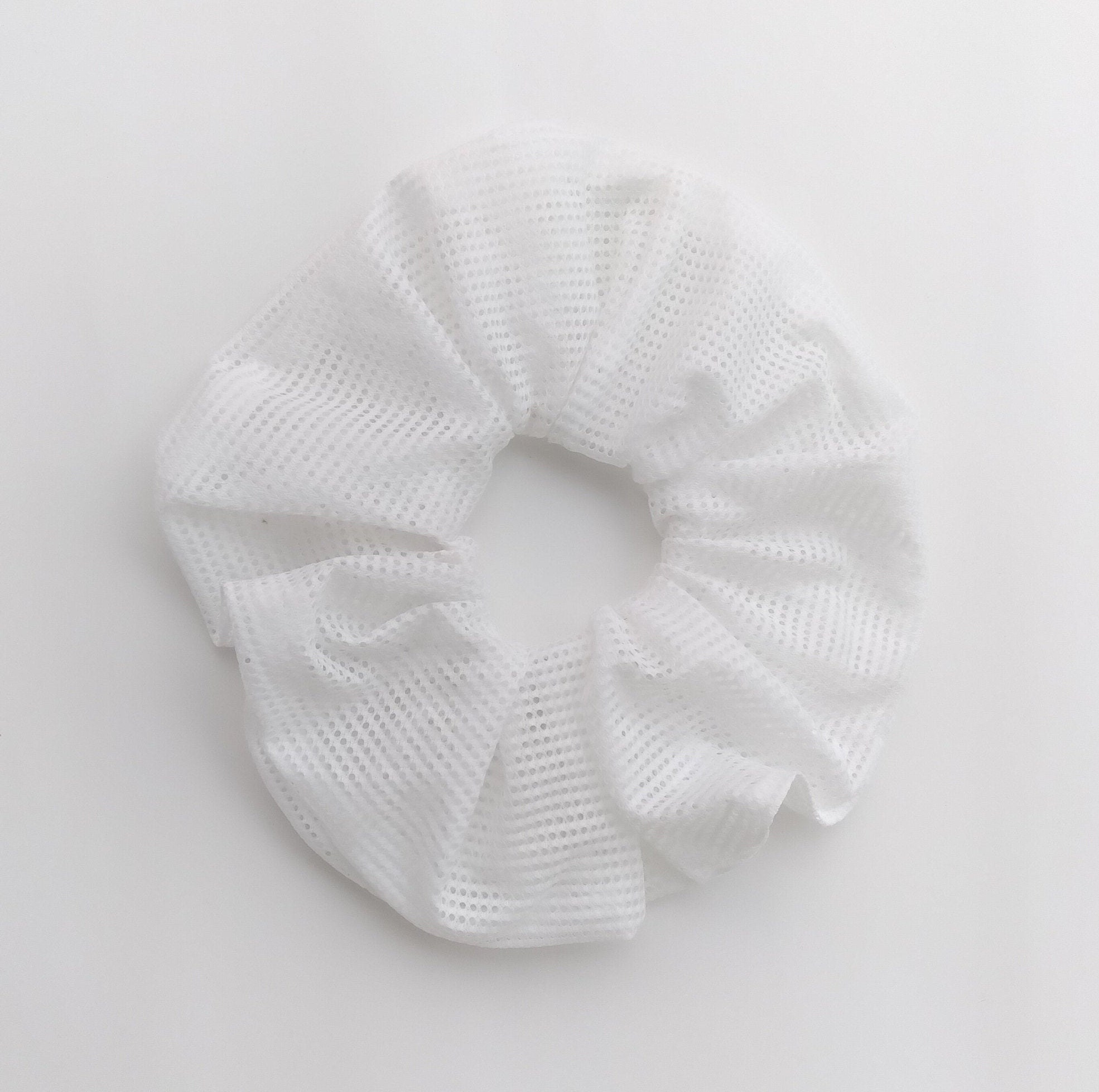 XXL White Mesh Scrunchie Bath & Beauty Scrunchie Big Scrunchie Etsy