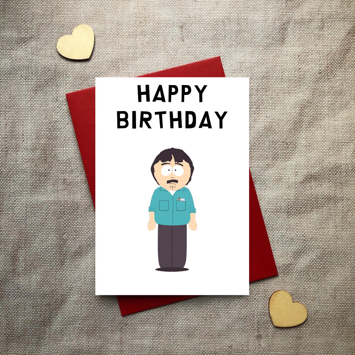 Funny Custom Handmade South Park Birthday Card | Etsy