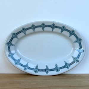 Small Oval Vintage or Antique English Dish