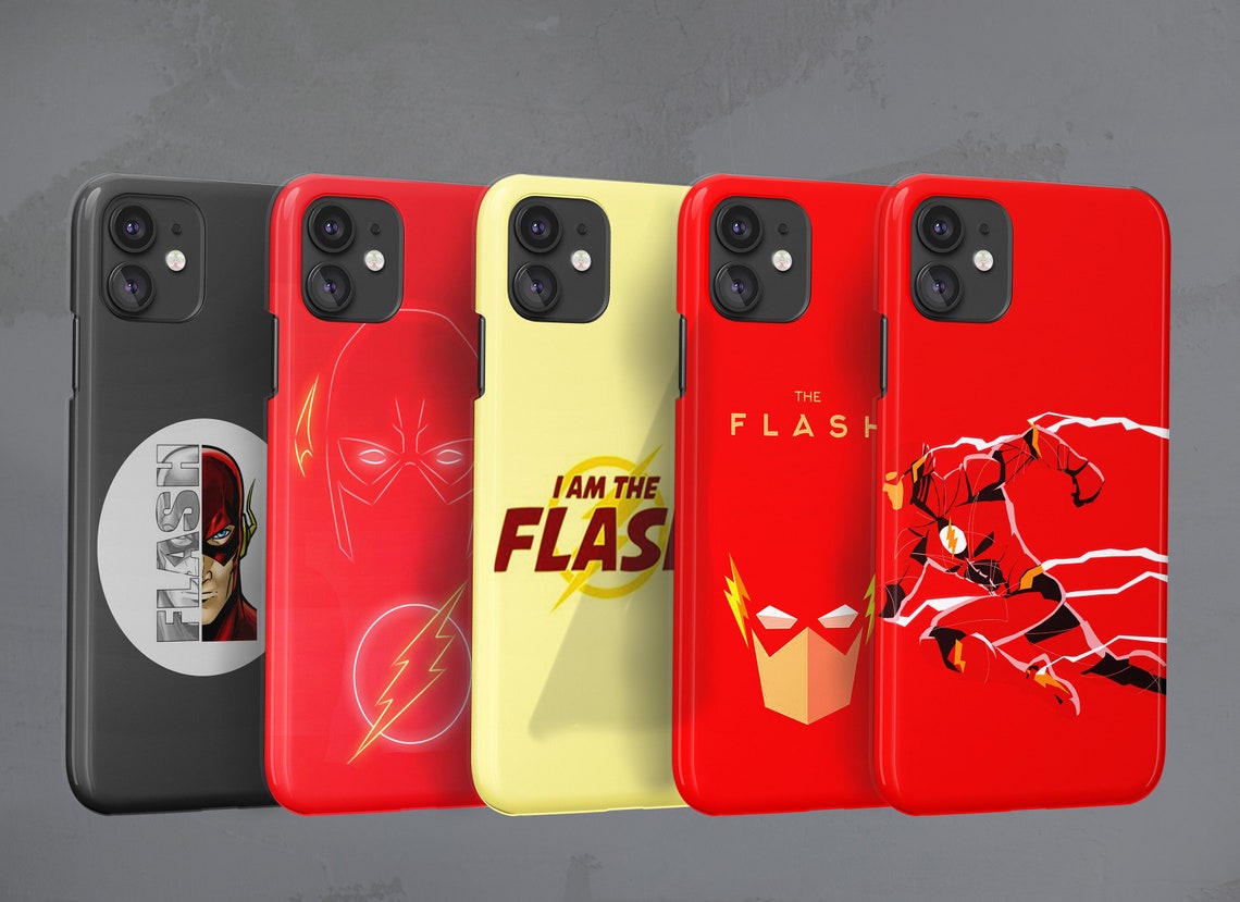 The Flash Phone Case Barry Allen Cover for iPhone 12 11 Pro Etsy