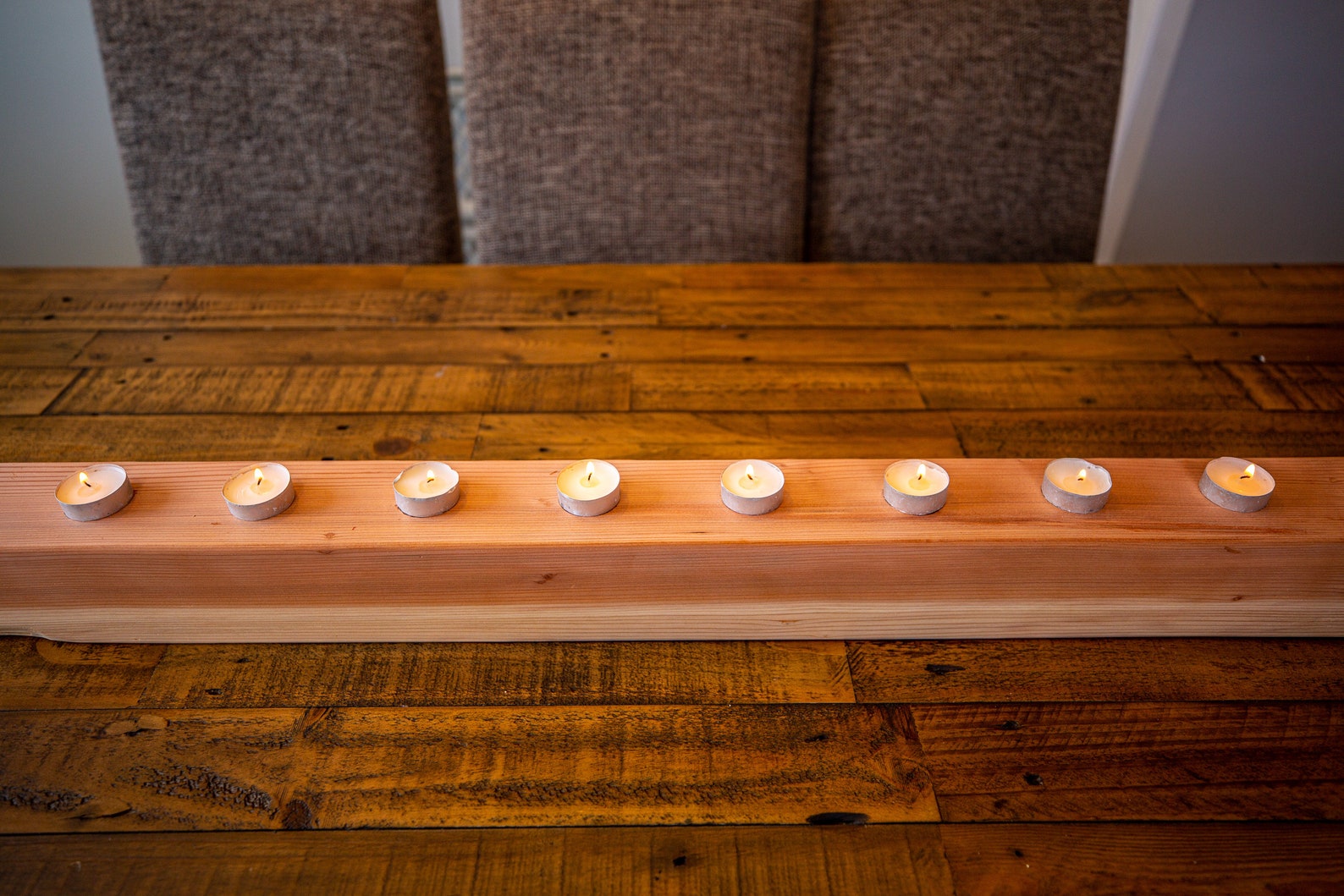 18 to 47 Wood Candleholder L Wood Candle Base L Etsy