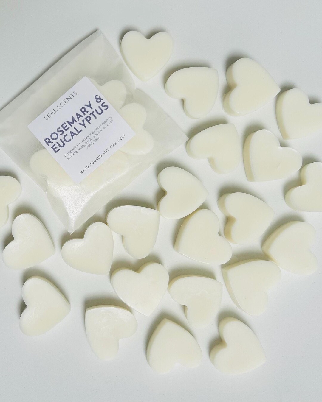 Rosemary & Eucalyptus Wax Melts | Herbal Spa Scent | Natural ...