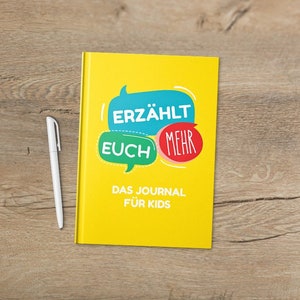 Diario para niños de Tell Yourself More - Diario para niños - Primeros pasos guiados en la autorreflexión - Regalo para niños