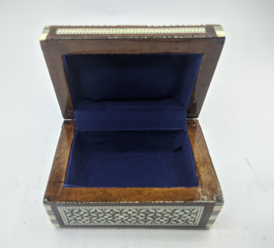 Handmade Schmuckkiste Baum Des Lebens - Holz Schatztruhe Mit Schnitzerei