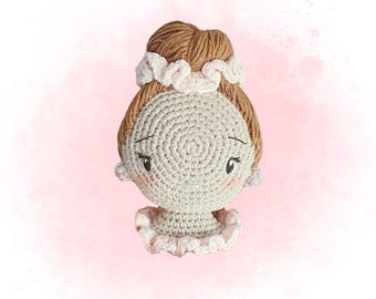 Crochet Pattern Júlia Amigurumi Doll PDF | Instant Download Cute Handmade Toy by Little By Little Crochet