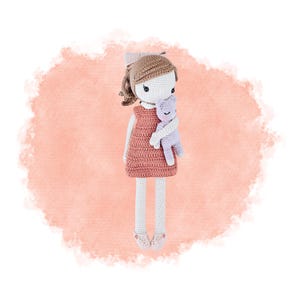 Inês | Amigurumi Doll | Digital Pattern | Pdf | Crochet Amigurumi Pattern | English Pattern | Tutorial em Português