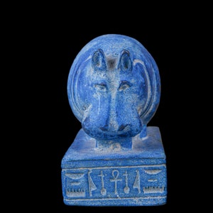 Taweret Ancient Egyptian Hippo Goddess of Fertility, Childbirth and Protector of the home - Egyptian Handmade Statue