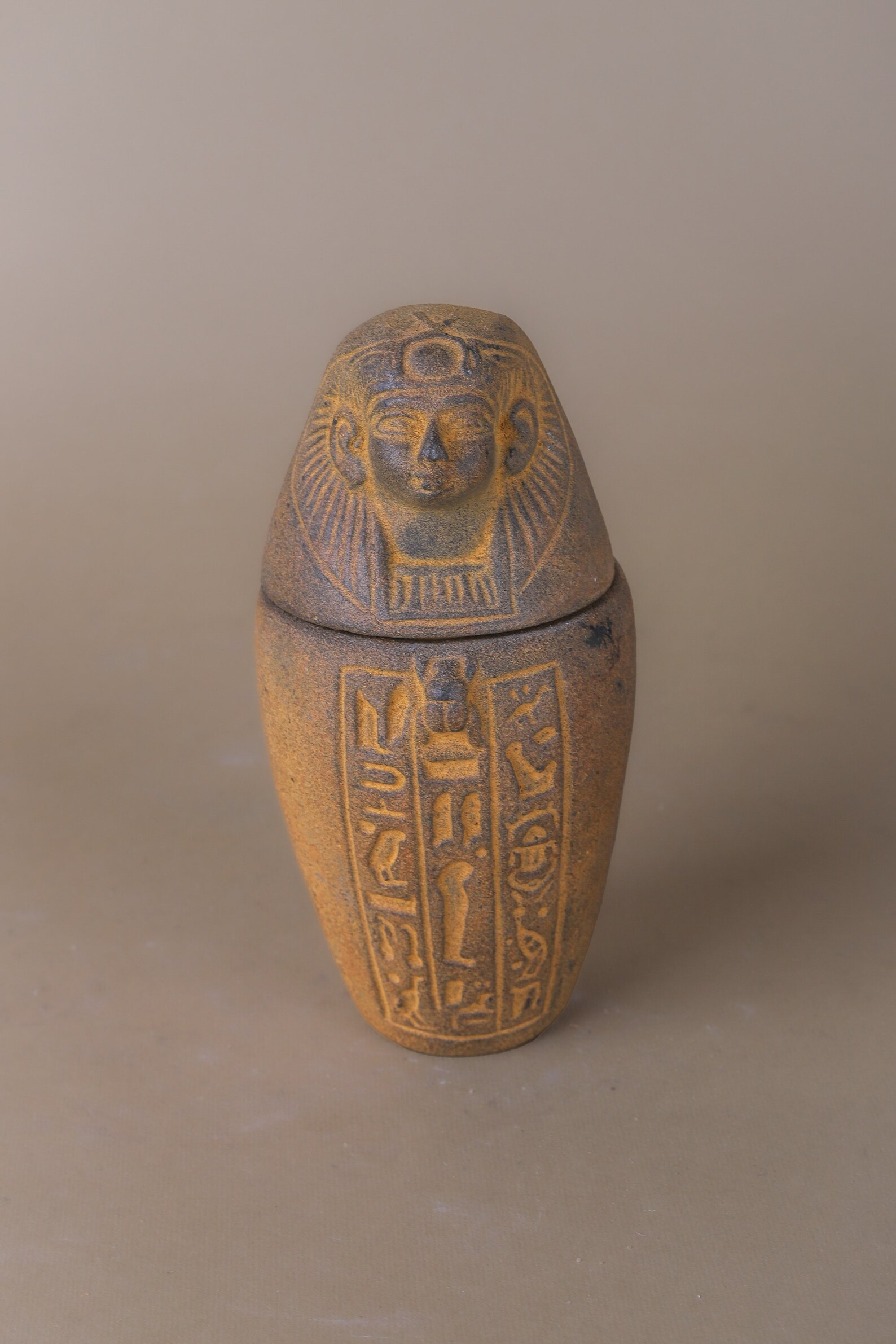 Canopic Jars Ancient Egyptian Embalming Cashe Organs Etsy