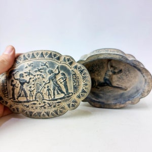 Jewelry Box Ancient Egypt Style Handmade - Anubis Jewelry Box