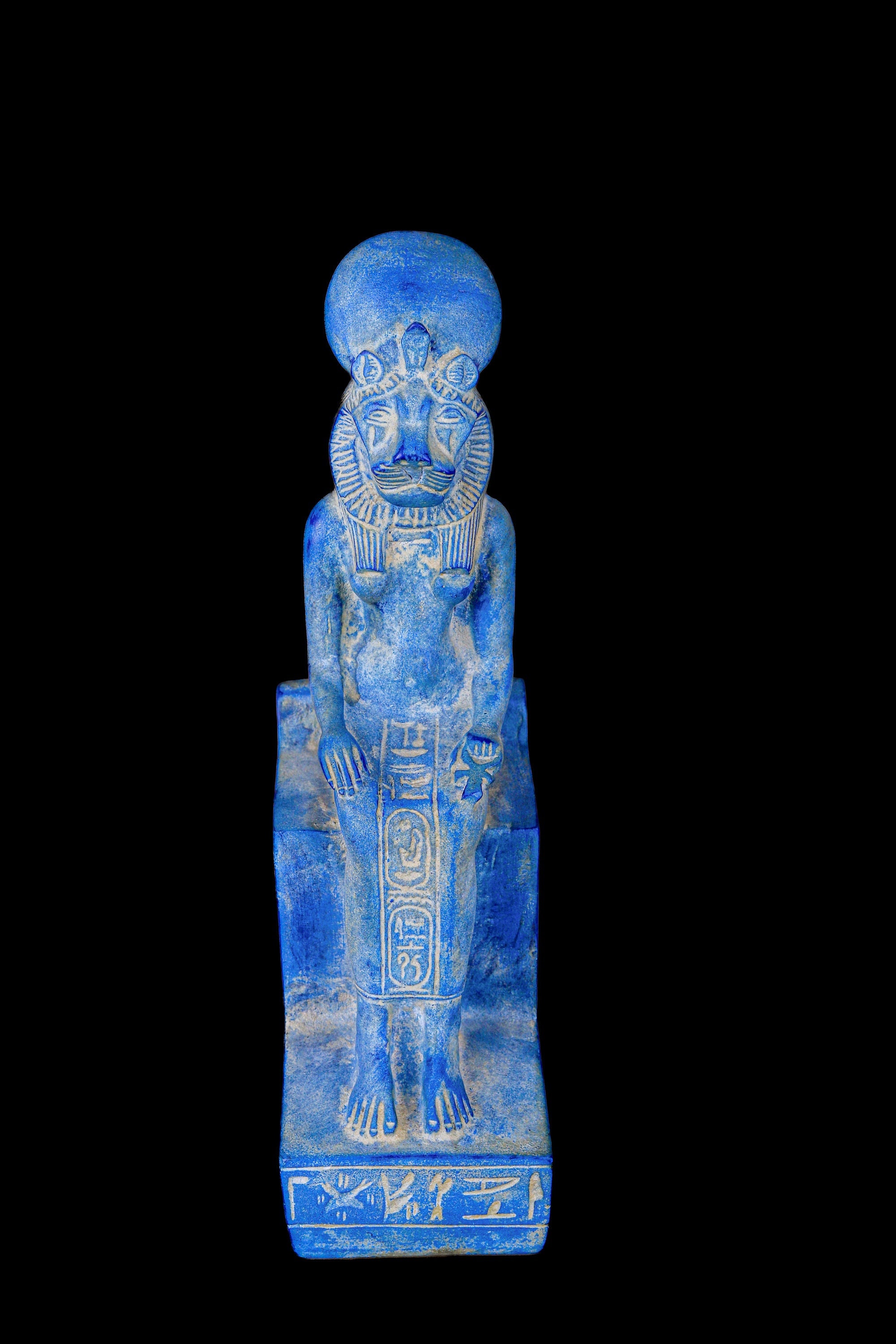 Sekhmet Egyptian Lioness Goddess of War & Healing - Egyptian Handmade ...