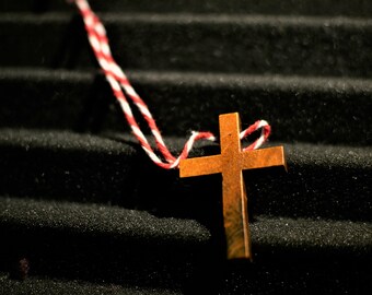 cross jewelry cross kumihimo necklace 0919 Cross necklace yarn cord kumihimo cord kumihimo kumihimo jewelry square cross