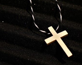 cross jewelry cross kumihimo necklace 0919 Cross necklace yarn cord kumihimo cord kumihimo kumihimo jewelry square cross