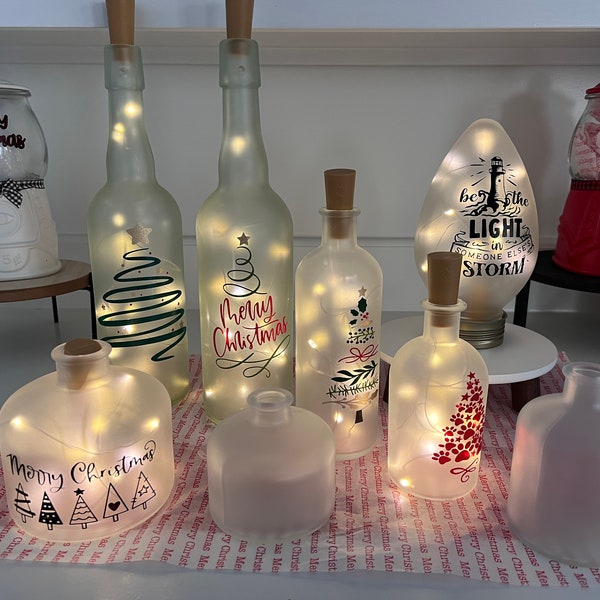 Lighted bottles for ALL occasions!