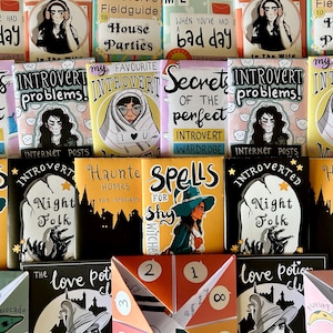 PRINTABLE ZINES | 11 Zine Bundle PDF Files | Print and Fold 11 Art Zines At Home