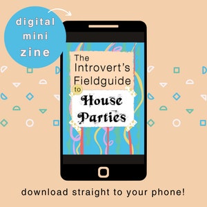Digital Zine | Mini Zine for Instant Download | Introvert PDF File