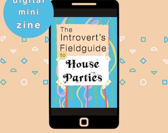 Magazine numérique | Mini Zine en téléchargement immédiat | Fichier PDF introverti